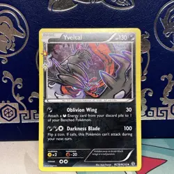 Yveltal RC16/RC32 XY Generations Radiant Collection Pokemon Rare Holo Card LP - Image 1