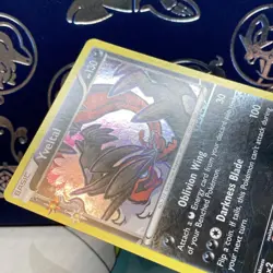 Yveltal RC16/RC32 XY Generations Radiant Collection Pokemon Rare Holo Card LP - Image 4