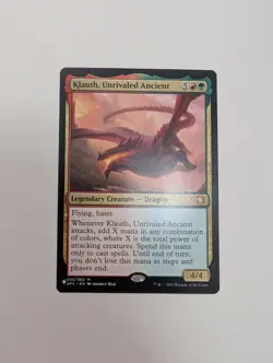 MTG - Klauth, Unrivaled Ancient - The List Reprints (LIST) NM/M Condition - Image 1