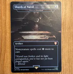 Shards Of Narsil | Thorn Of Amethyst | M 0356, NM Foil, MTG LotR Lord Rings LTC - Image 1