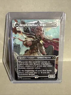 MTG - Brigid, Clachan's Heart / Doun’s Mind (Borderless) Lorwyn Eclipsed Regular - Image 1