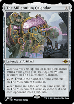 mtg magic The Millennium Calendar ENGLISH Calendrier millenaire ixalan - Image 1