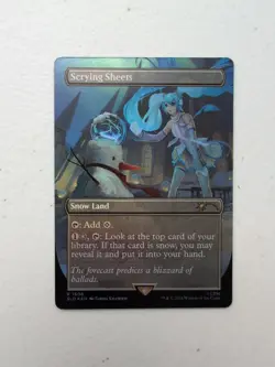 Scrying Sheets (Rainbow Foil) Magic The Gathering Secret Lair Drop #1606 - Image 1