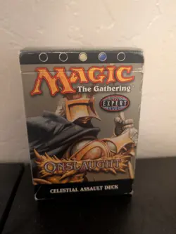 MTG Onslaught CELESTIAL ASSAULT Theme Deck--used Lightly Played - Image 1