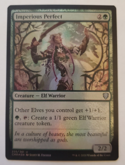 1x Imperious Perfect FOIL Commander Legends MTG Magic the Gathering NM - Image 1
