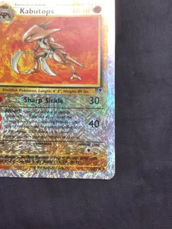 Pokemon Cards: Legendary Collection Reverse Holo: Kabutops 27/110 - Image 5