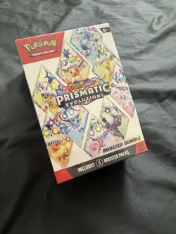 Pokemon TCG: S&V Prismatic Evolutions Factory Sealed Booster Bundle - Image 1