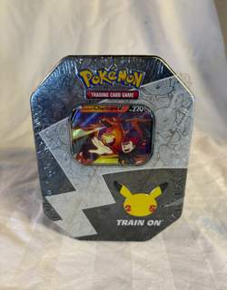 Pokemon Celebrations International Tin [Lance's Charizard V] - Image 1