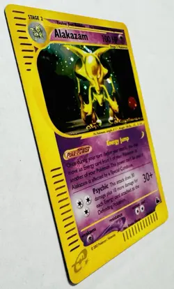 2003 Pokemon Skyridge H1/H32 Alakazam Holo Mint “Pack Fresh” !! - Image 2