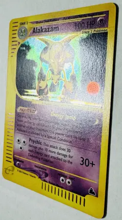 2003 Pokemon Skyridge H1/H32 Alakazam Holo Mint “Pack Fresh” !! - Image 3