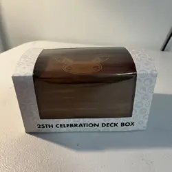 Pokemon TCG - 25th Celebration Wooden Ultra Pro Deck Box - Image 1