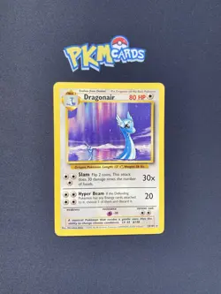Pokemon TCG Dragonair Base Set 18/102 Regular Rare MP. - Image 1