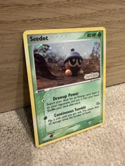 NEAR MINT! Seedot (61/92) Stamped Reverse Holo EX Legend Maker Pokemon Card! - Image 2