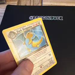 Damaged Pokemon TCG Dark Dragonite Card 22/82 Team Rocket Unlimited - Image 4