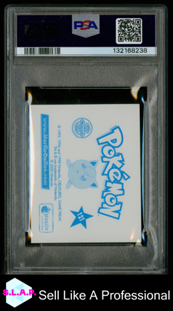 CHARIZARD-PRISM MERLIN POKEMON 2 2000 121 PSA 8 - Image 2