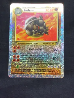 Pokemon Cards: Legendary Collection Reverse Holo: Golem 24/110 - Image 2