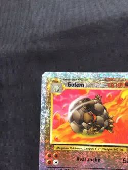 Pokemon Cards: Legendary Collection Reverse Holo: Golem 24/110 - Image 3