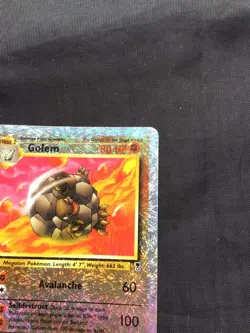 Pokemon Cards: Legendary Collection Reverse Holo: Golem 24/110 - Image 4