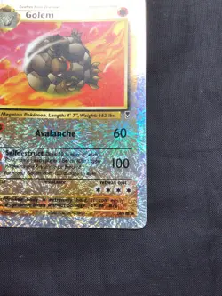 Pokemon Cards: Legendary Collection Reverse Holo: Golem 24/110 - Image 5