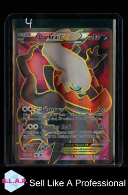 DARKRAI EX POKEMON 118/122 2016 XY BR3AKPOINT FULL ART GERMAN - Image 1
