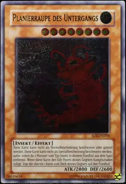 Yu-Gi-Oh! Planierraupe Des Untergangs SOI-DE024 Ultimate Rare [G] | DE 2006 - Image 1
