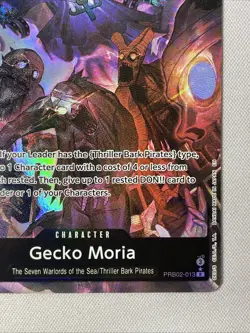One Piece - Premium Booster - Vol. 2 - PRB02-013 - Gecko Moria - Alt Art - Image 5