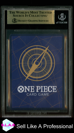 MARCO ONE PIECE OP02-018 2022-23 PROMO HOLO ENGLISH BECKETT 9.5 - Image 2