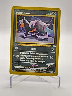 Houndour 39/75 Uncommon Neo Discovery Pokemon Card Game Tcg Vintage - Image 1