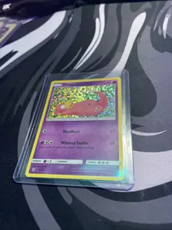 2018 Pokemon, McDonald's Promos, #5/12 Slowpoke, Holo Promo Card TCG - Image 1