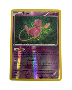 Pokemon TCG Mew 29/124 Reverse Holo Fates Collide (MINT) - Image 1