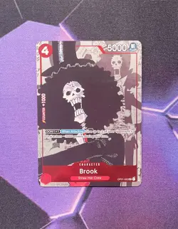 One Piece 25th Anniversary Collection OP01-022 Brook (Alt Art / Parallel) - M/NM - Image 1