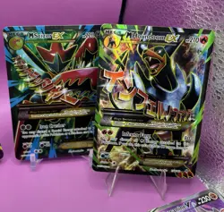 Pokemon EX / Mega EX Lot (8 Cards) - Lugia EX, Mega Scizor, Houndoom, Altaria - Image 3
