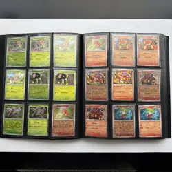 Paradox Rift 100% complete master base set - Pokemon TCG In Binder - Image 3