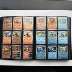 Paradox Rift 100% complete master base set - Pokemon TCG In Binder - Image 4