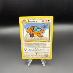 DRAGONITE Kids WB Presents POKEMON The First Movie 1999 Trading Card #5 TCG - Image 1