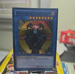 Magician of Black Chaos YGLD-ENC01 King of Games: Yugi's Legendary Decks 1st... - Image 1