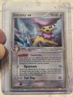 Delcatty EX 91/100 Holo Rare Pokemon Card 2006 Crystal Guardians LP - Image 1