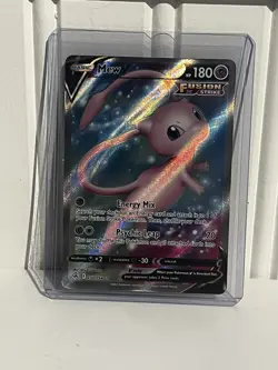 Pokemon Mew v Full Art Holo Ultra Rare TCG Card 250/264 Fusion Strike - Image 1