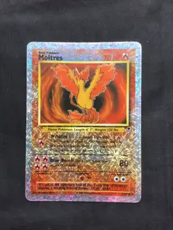 Pokemon Cards: Legendary Collection Reverse Holo: Moltres 30/110 - Image 1
