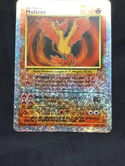 Pokemon Cards: Legendary Collection Reverse Holo: Moltres 30/110 - Image 2