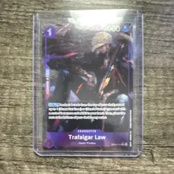 One Piece Bandai Trafalgar Law OP09-069 Heart Pirates Character 2000 Power Card - Image 1
