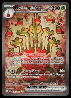 Hydrapple ex 167/142 Holo Special Illustration Rare Stellar Crown Pokemon Card - Image 1