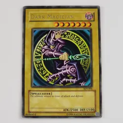 Yugioh Dark Magician SDY-006 Ultra Rare Unlimited TCG LP Card UR Vintage - Image 1