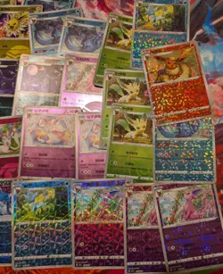 52-card Eeveelutions BUNDLE Gem Pack Vol 2 Pokemon TCG - Chinese - RERVERSE HOLO - Image 5