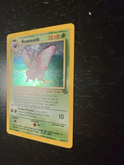 Venomoth 13/64 Jungle (1999) Pokemon Vintage TCG Card Holo Rare - Image 2
