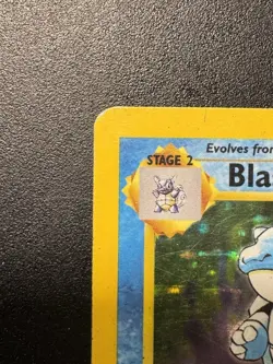 Pokemon TCG Blastoise Holo Rare Card 2/102 Base Set - Image 4