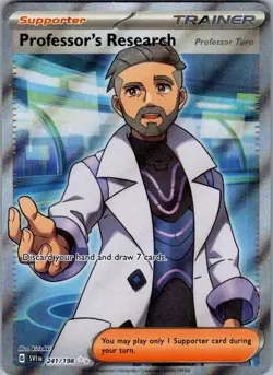 Professor's Research Ultra Rare SV01: Scarlet & Violet Base Set 241/198 NM - Image 1