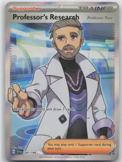 Professor's Research Ultra Rare SV01: Scarlet & Violet Base Set 241/198 NM - Image 1