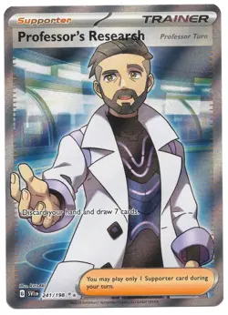 Professor's Research 241/198 Sv01: Scarlet & Violet Base Set Holo Pokemon TCG NM - Image 1