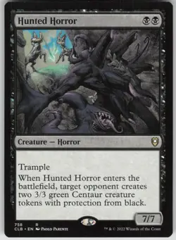 Magic the Gathering TCG Hunted Horror R Commander Legends: Battle for Baldur's G - Image 1